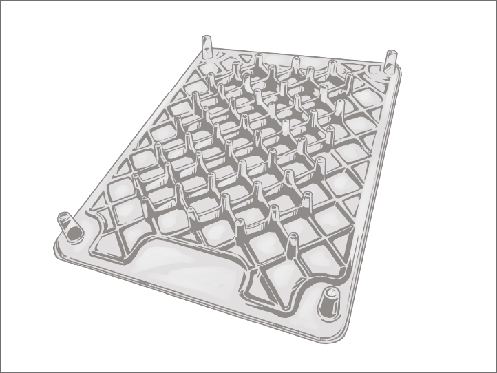 自動車部品用真空成型品