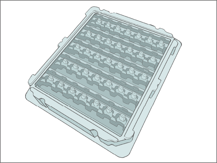 自動車部品用真空成型品